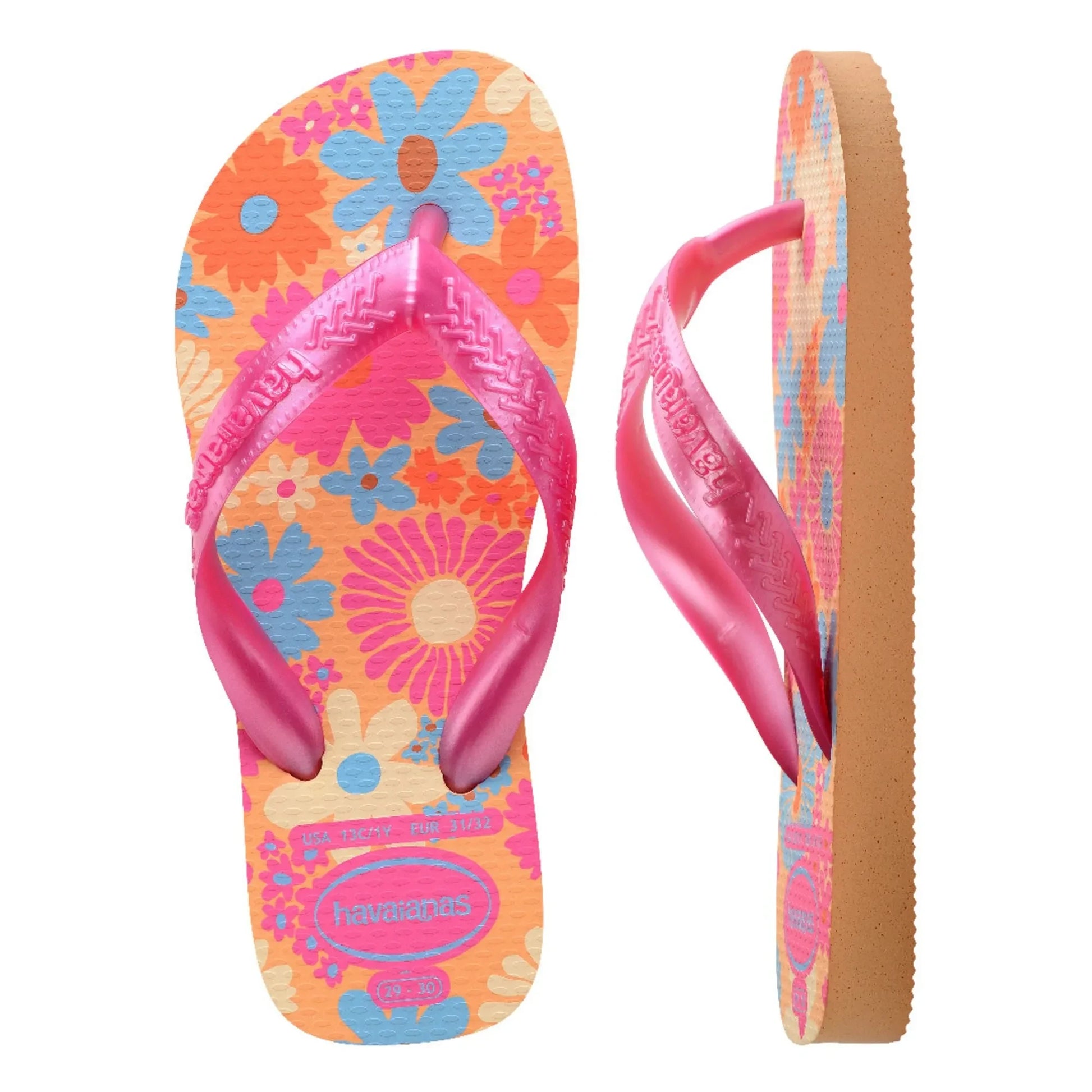 Havaianas - Flores baby flip-flops | Orange