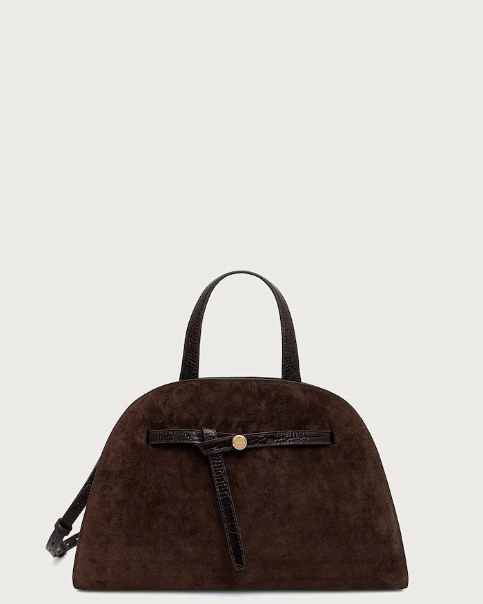 Tory Burch Kadın Süet Romy Suede Bauletto Çanta