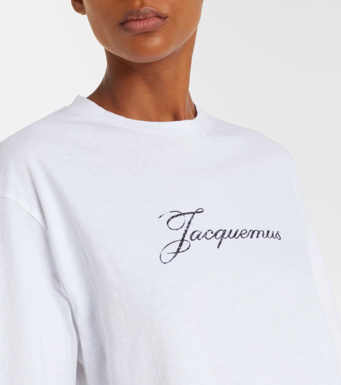 Jacquemus – Logo Baumwoll-Mix-Jersey-T-Shirt