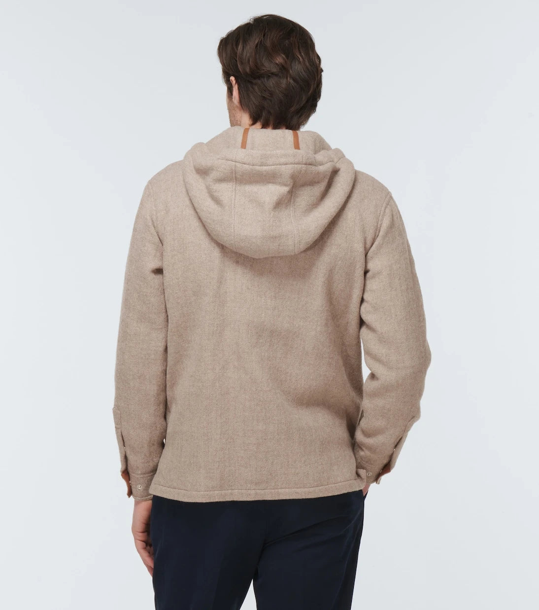 Giorgio Armani - Hooded virgin wool blouson