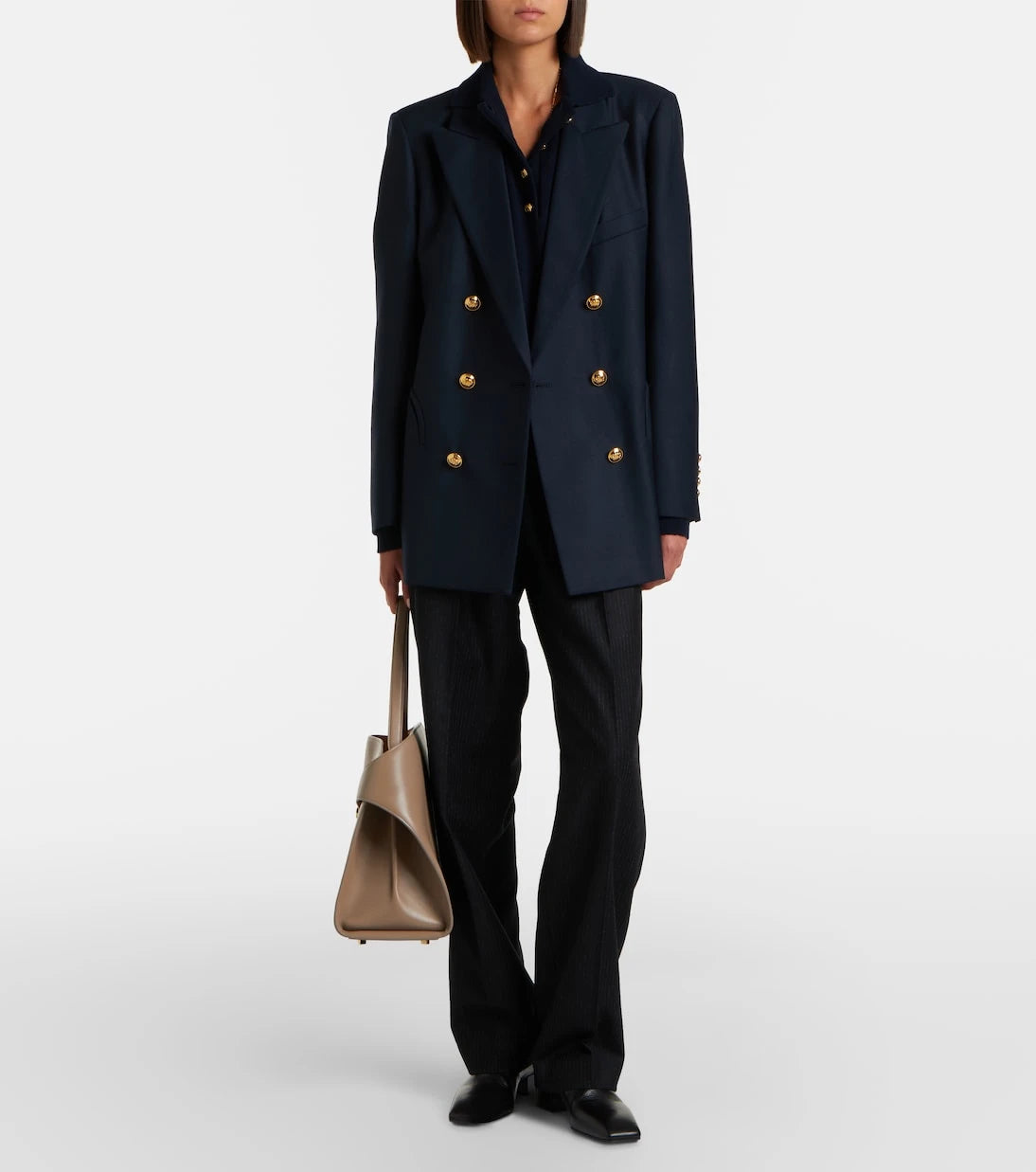 Blazé Milano - Fox wool straight pants