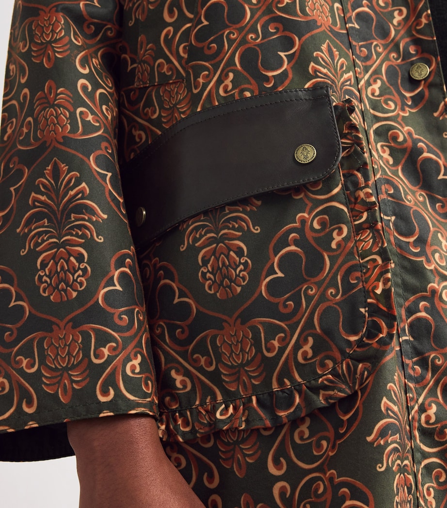 Barbour x FARM Rio Waxed Cotton Luana Jacket