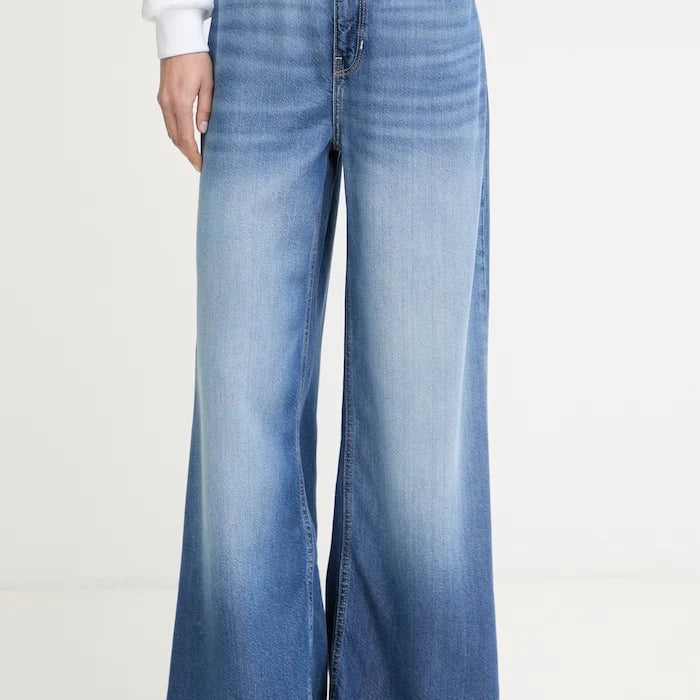 Guess дънки wide leg дамски
