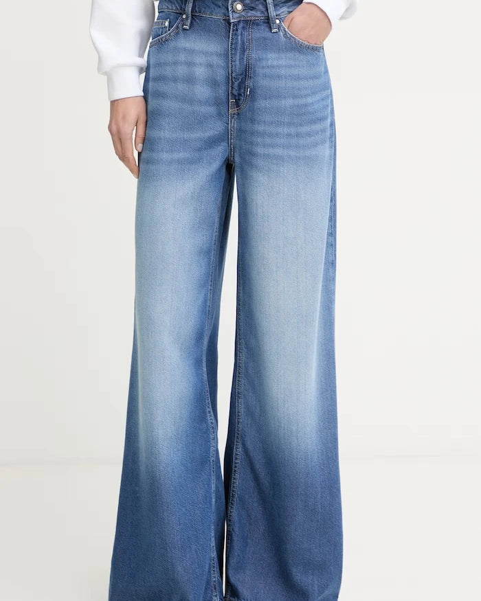 Guess wide leg kadın jean pantolon