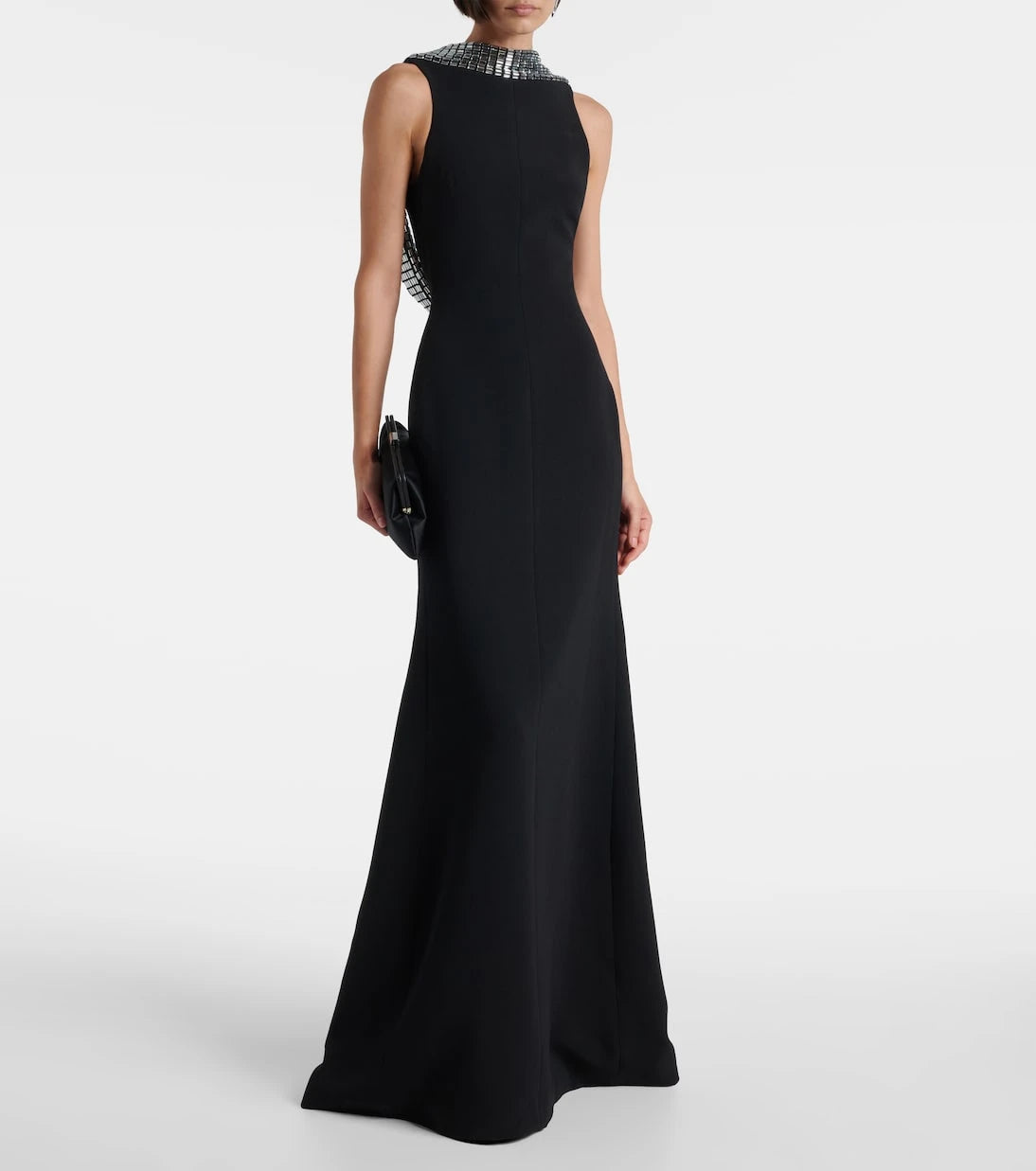 David Koma - Embellished cady gown