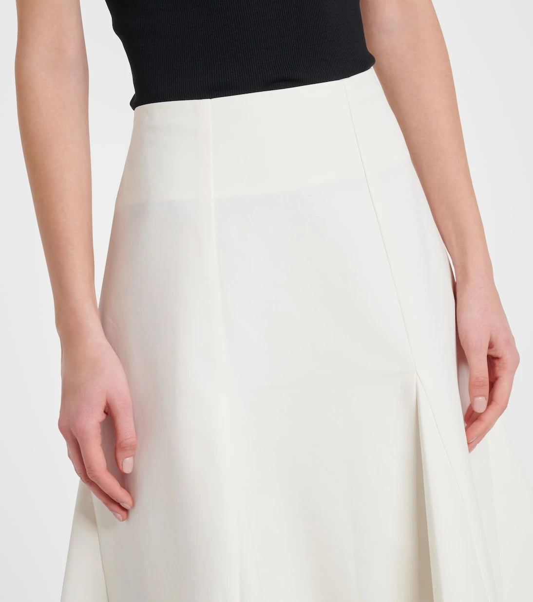 Róhe - Cotton midi skirt
