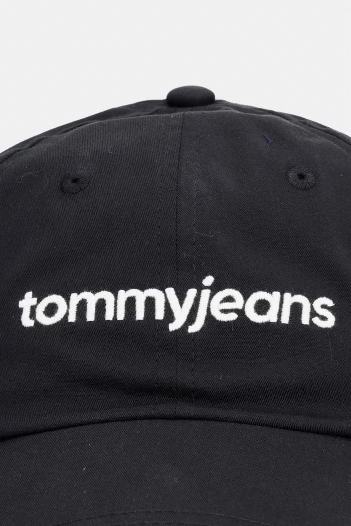 Tommy Jeans erkek pamuklu бейзбол şapkası