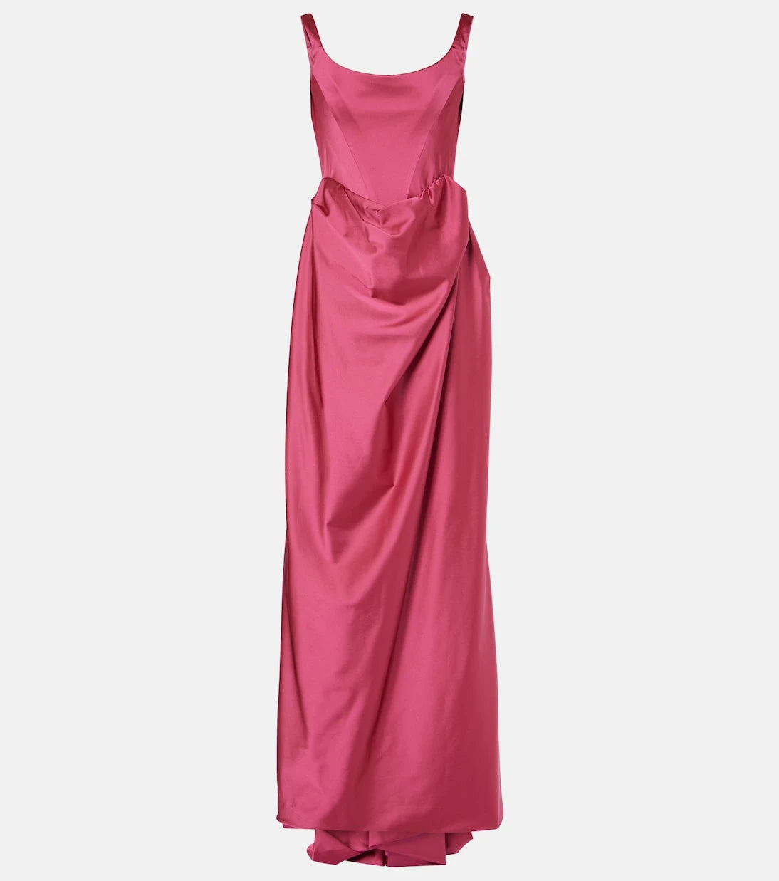 Vivienne Westwood - Crêpe satin corset gown