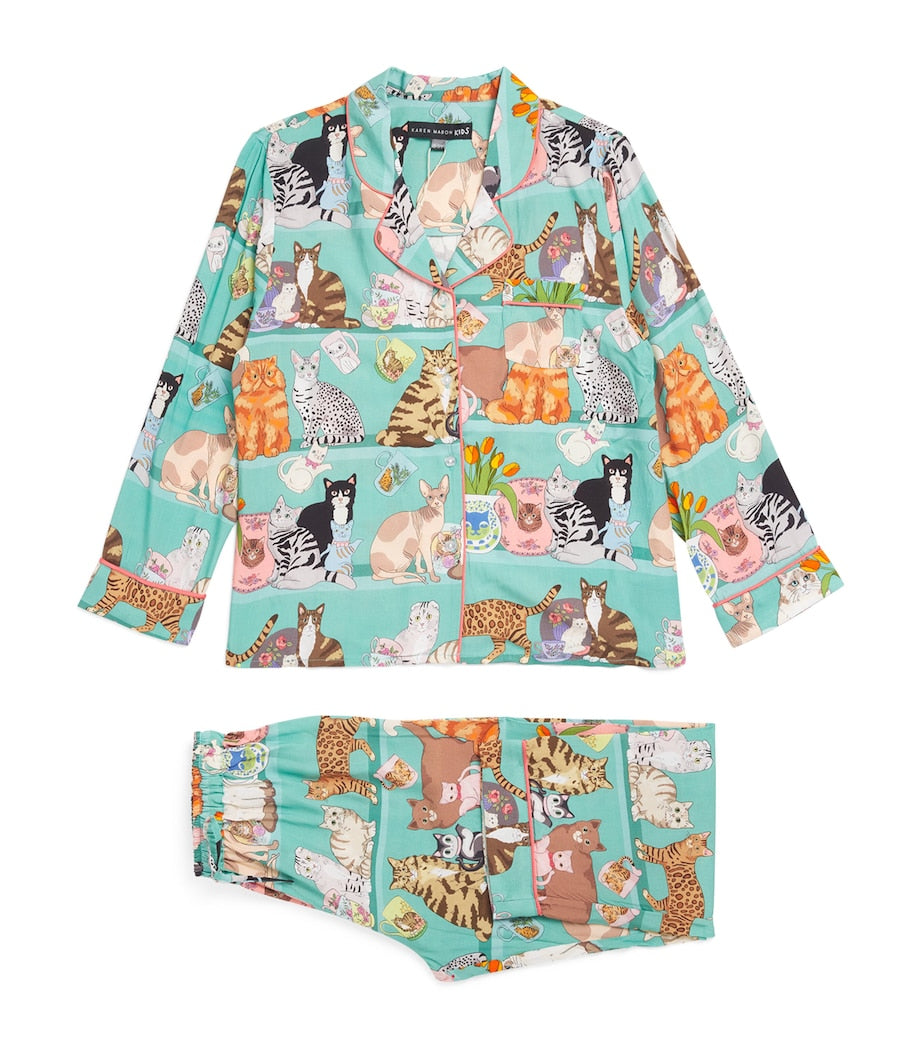 KAREN MABON KIDS Cat Collector Pyjama Set (2-13 Years)