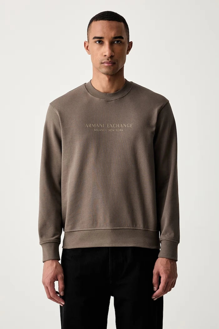Armani Exchange erkek pamuklu sweatshirt