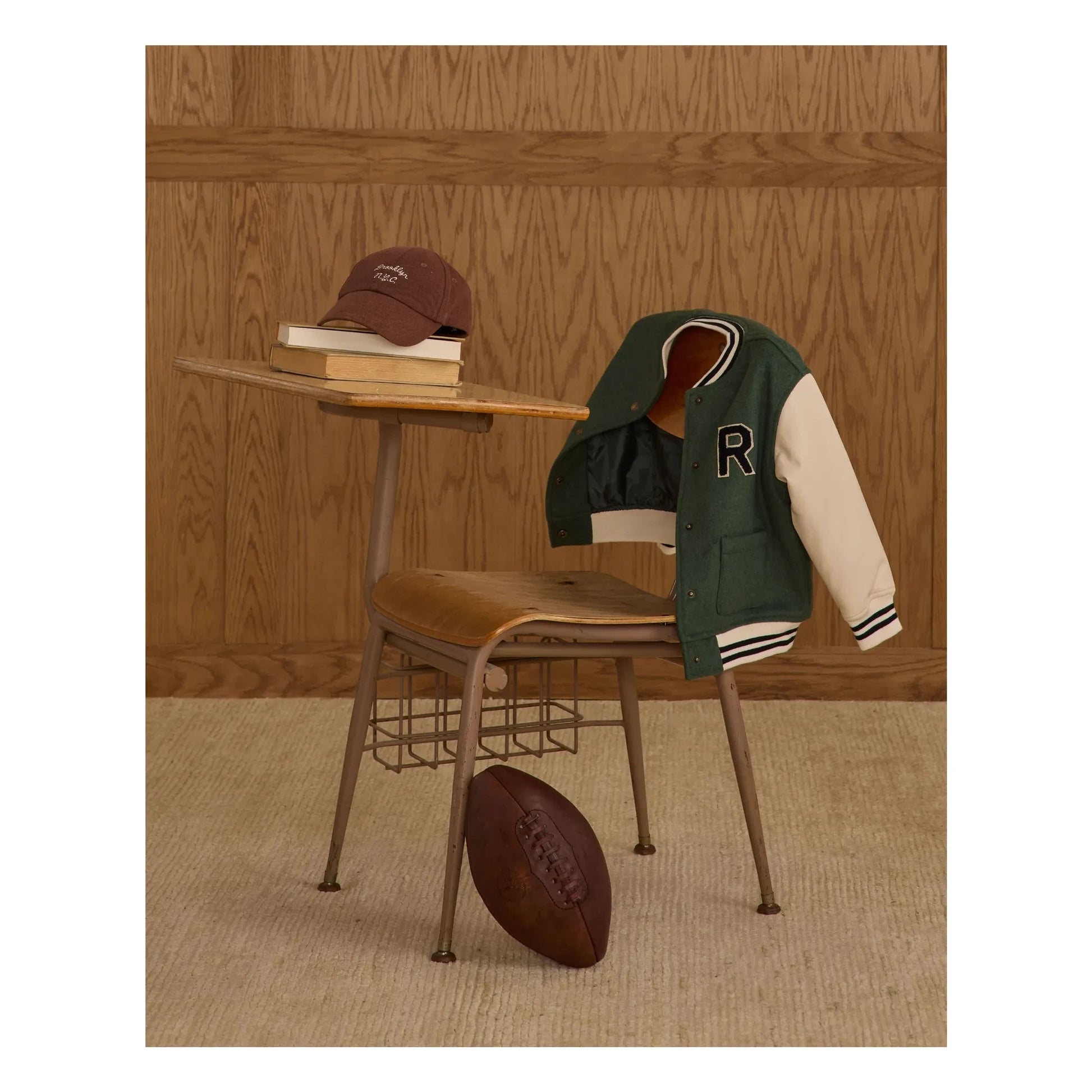 Rylee + Cru - Varsity jacket | Green