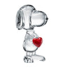 Cartoon Snoopy Heart Figurine