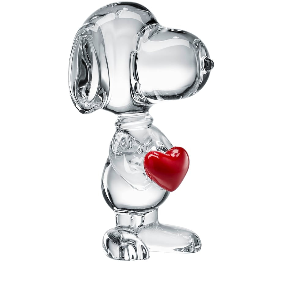 Cartoon Snoopy Heart Figurine