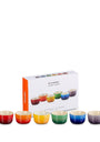 Mini Stoneware Rainbow Ramekins (Set of 6)