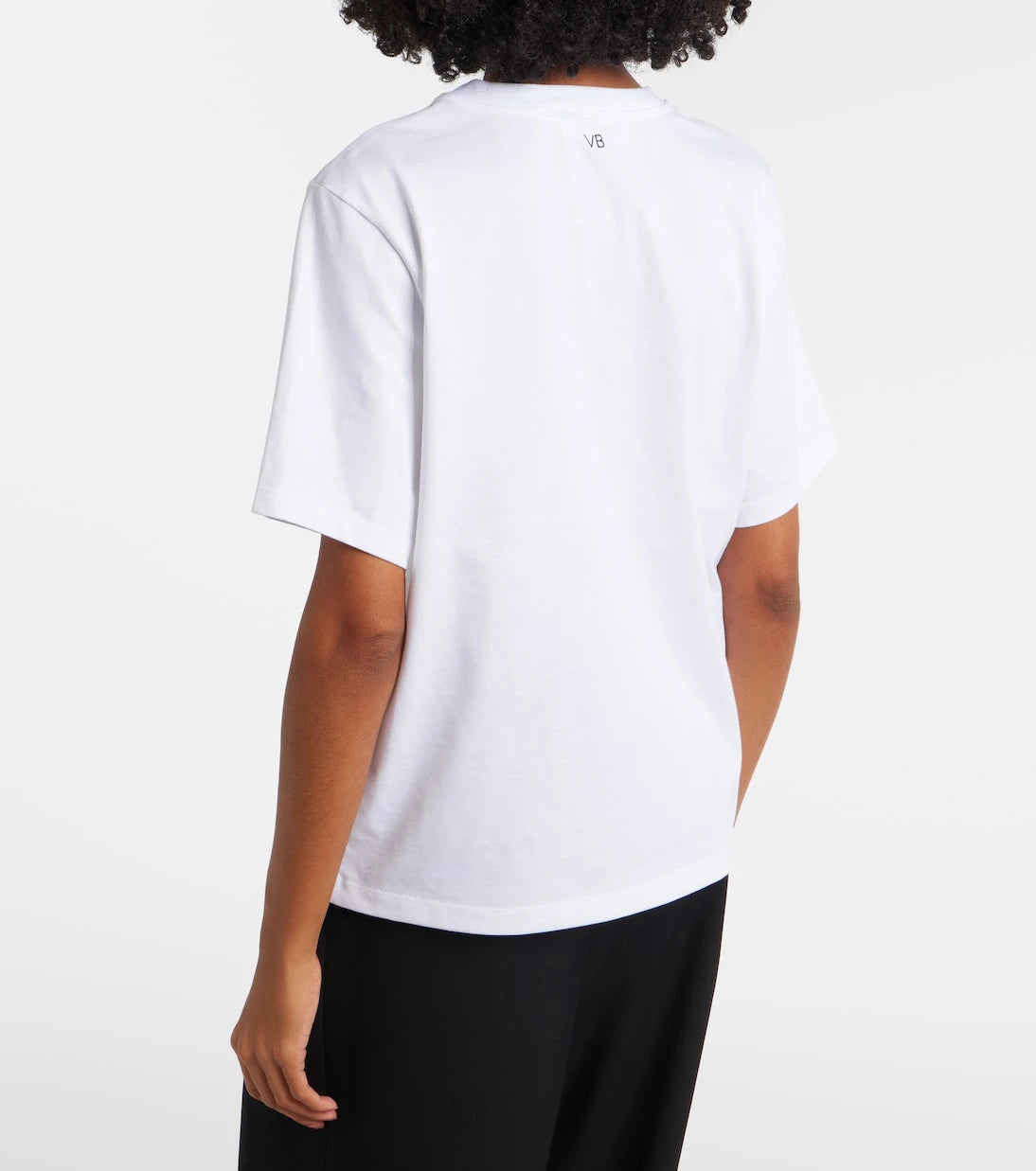 Victoria Beckham - Printed cotton jersey T-shirt