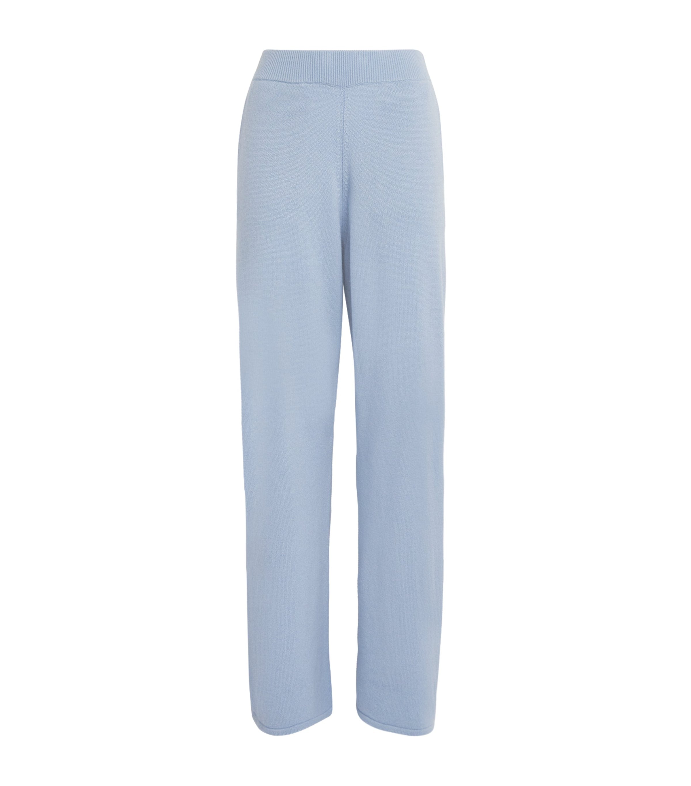 Cashmere Wide-Leg Sweatpants