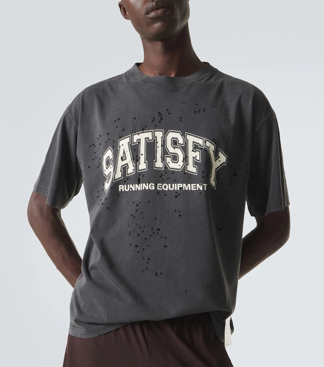 Satisfy - MothTech printed cotton jersey T-Shirt