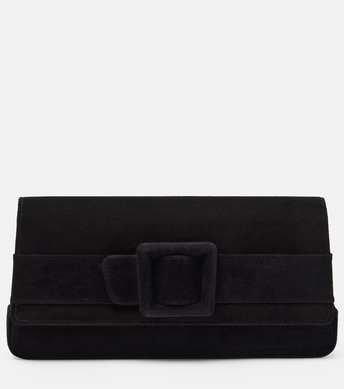 Manolo Blahnik - Maygot suede clutch