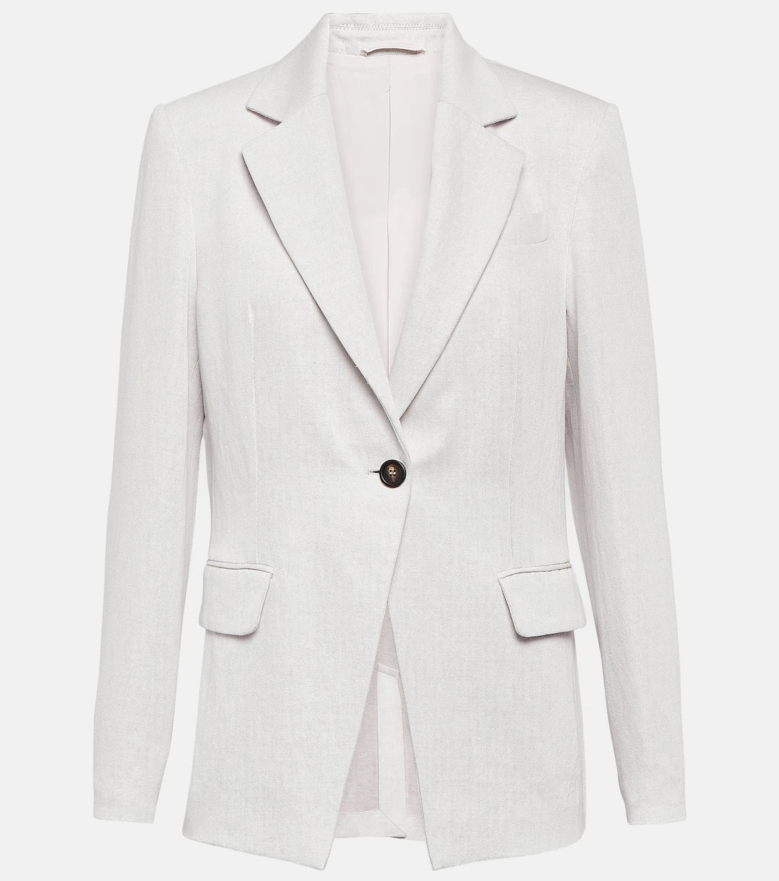 Brunello Cucinelli - Pamuk ve keten blazer ceket