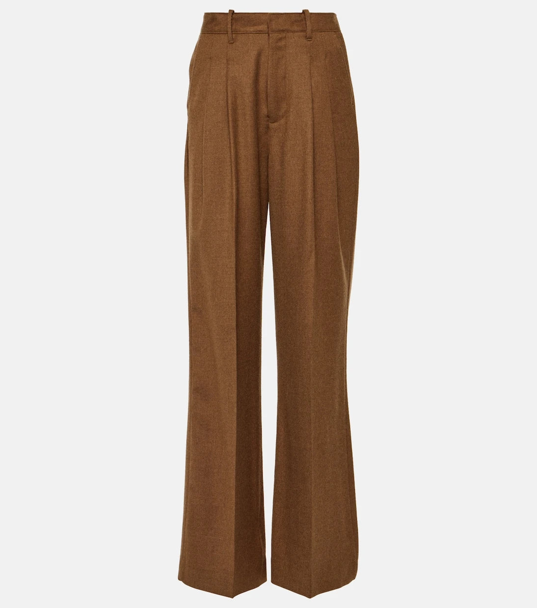 AG Jeans - x EmRata Joan wool wide-leg pants
