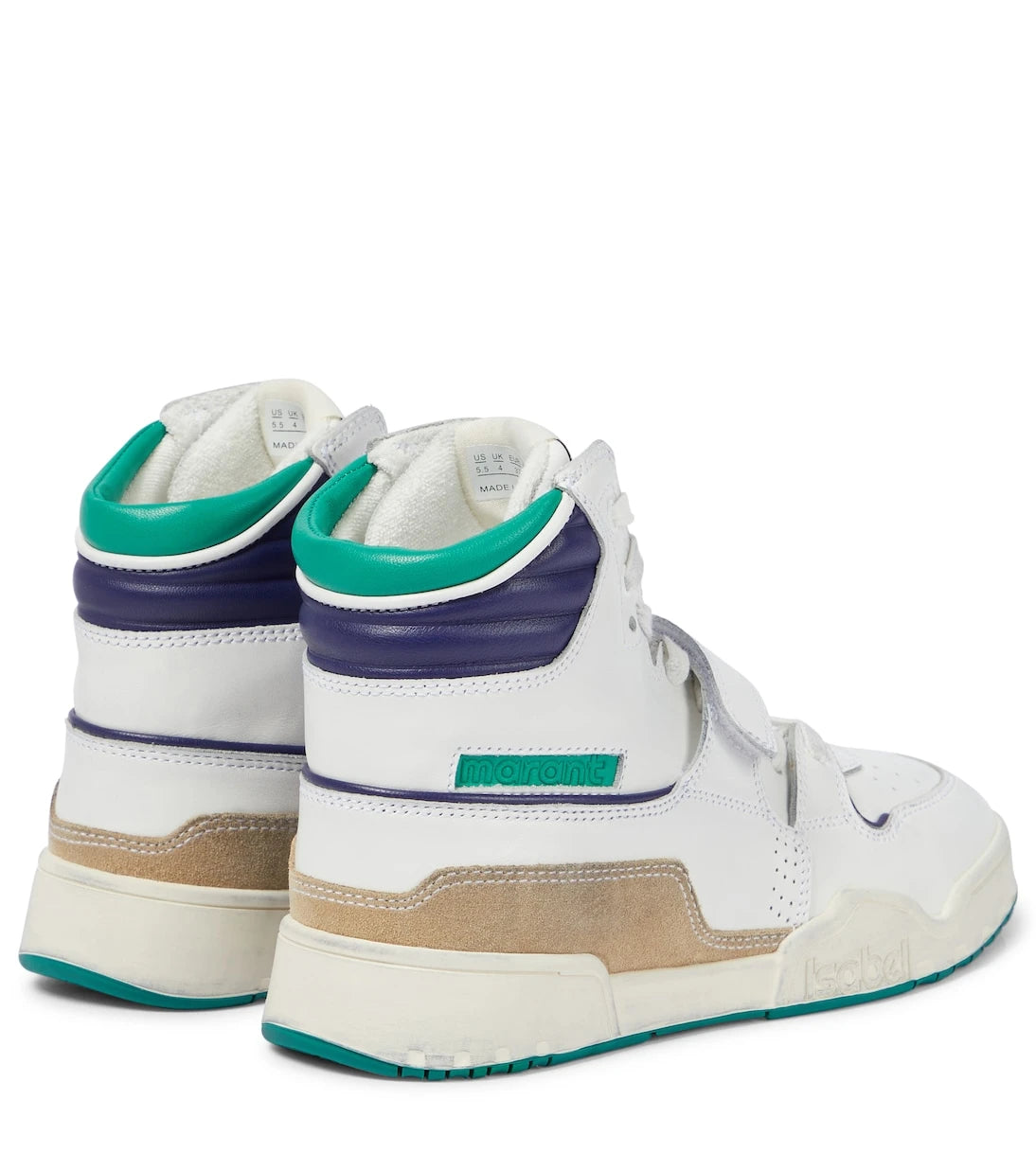 Isabel Marant - Alsee leather high-top sneakers