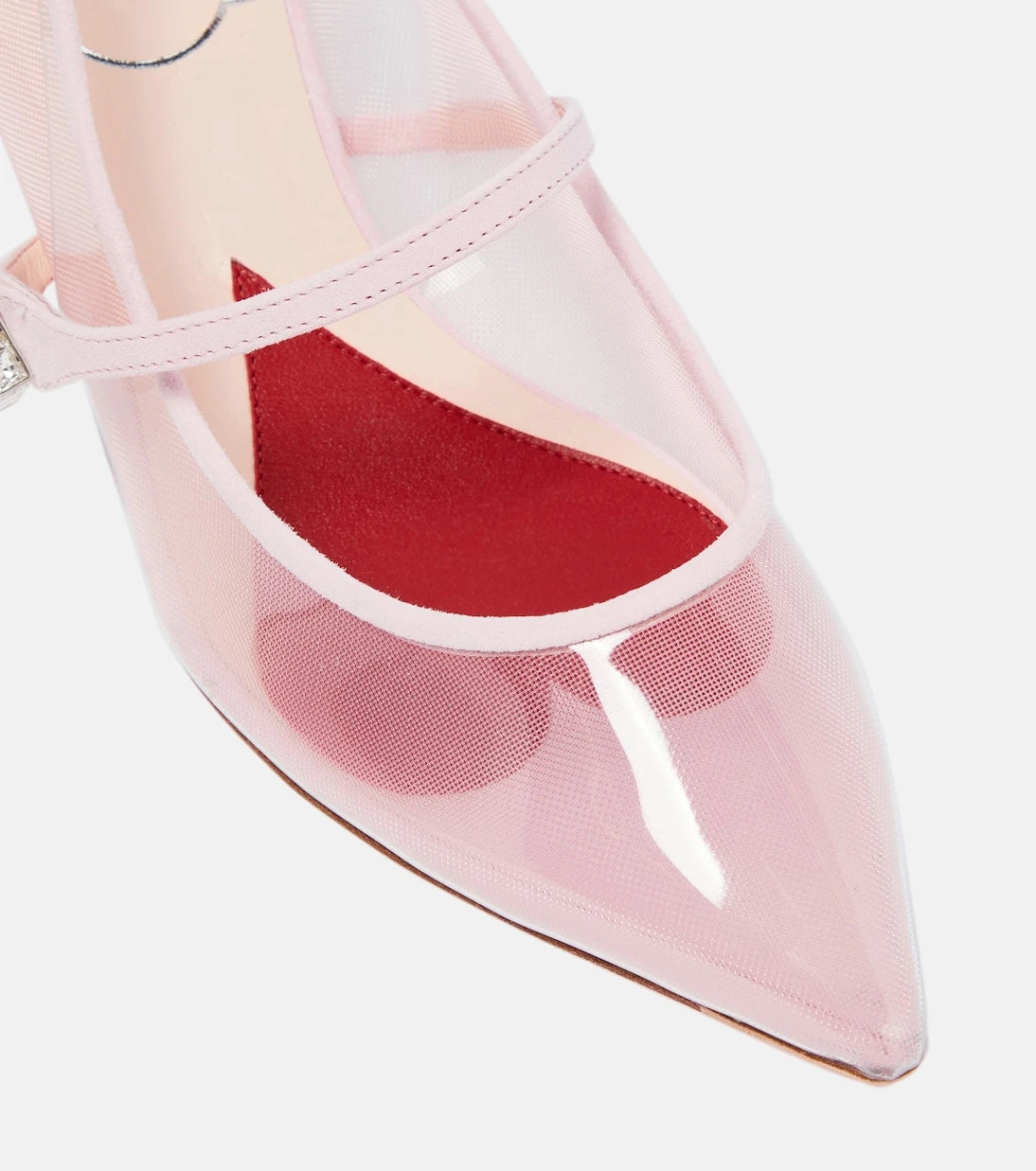 Roger Vivier - حذاء الأطفال بالكعب الفاصل المصنوع من الـ PVC