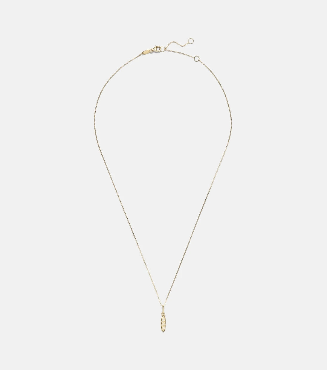 Stone and Strand - 14kt gold pendant necklace with diamonds