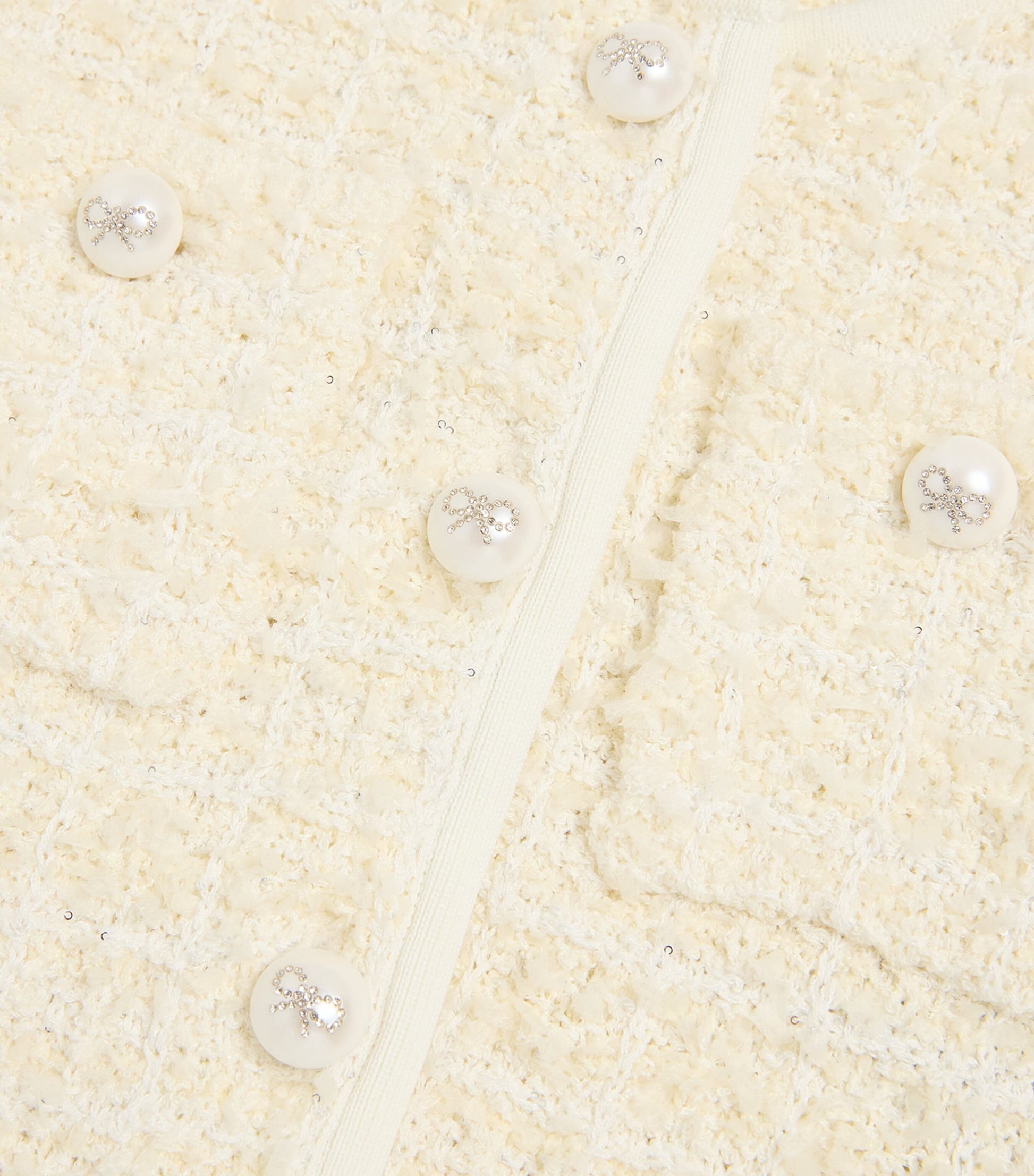 Self-Portrait Kids Tweed Sequinned Cardigan (3-12 Years)