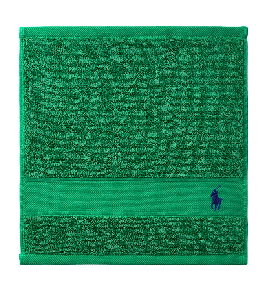 Ralph Lauren Home Polo Player Face Cloth (33cm x 33cm)