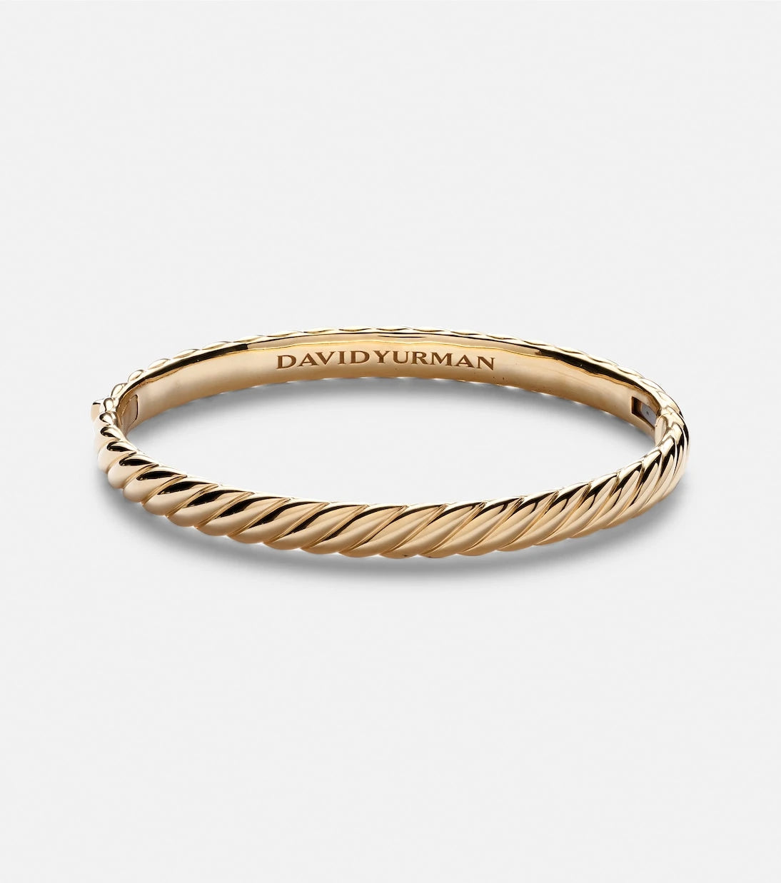 David Yurman - Sculpted Cable 18kt gold bangle