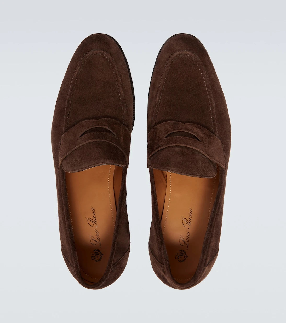 Loro Piana - Sergio suede penny loafers