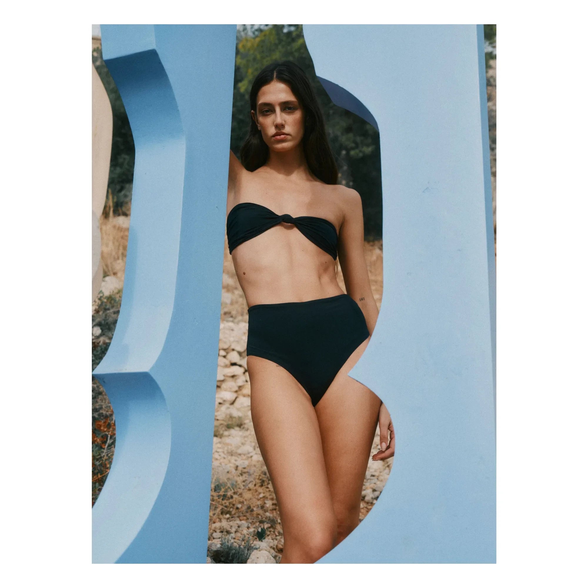 Vanessa Sposi - Le Maillot High Waist Stockings | Black