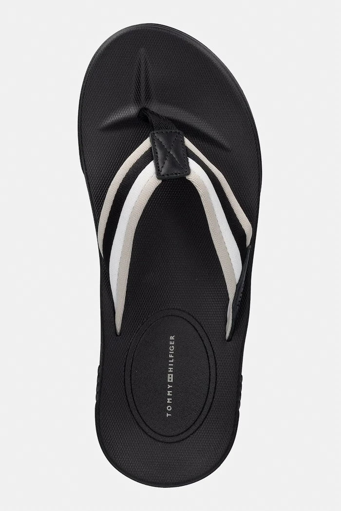 Tommy Hilfiger Erkek MOLDED HILFIGER RWB BEACH SANDAL Terlik
