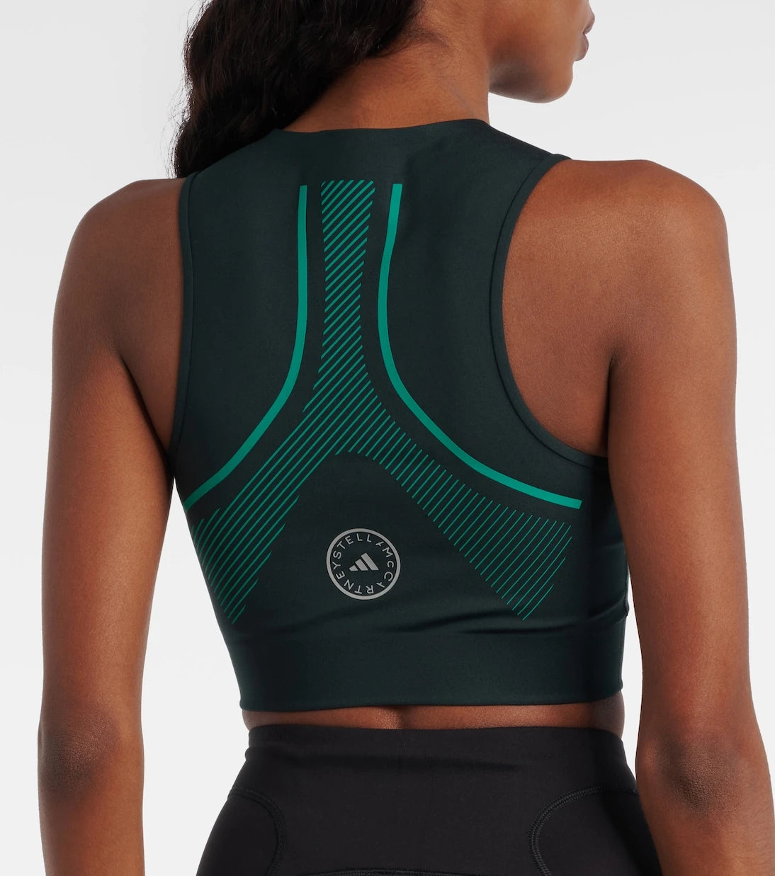 Adidas by Stella McCartney - Logolu kısa üst