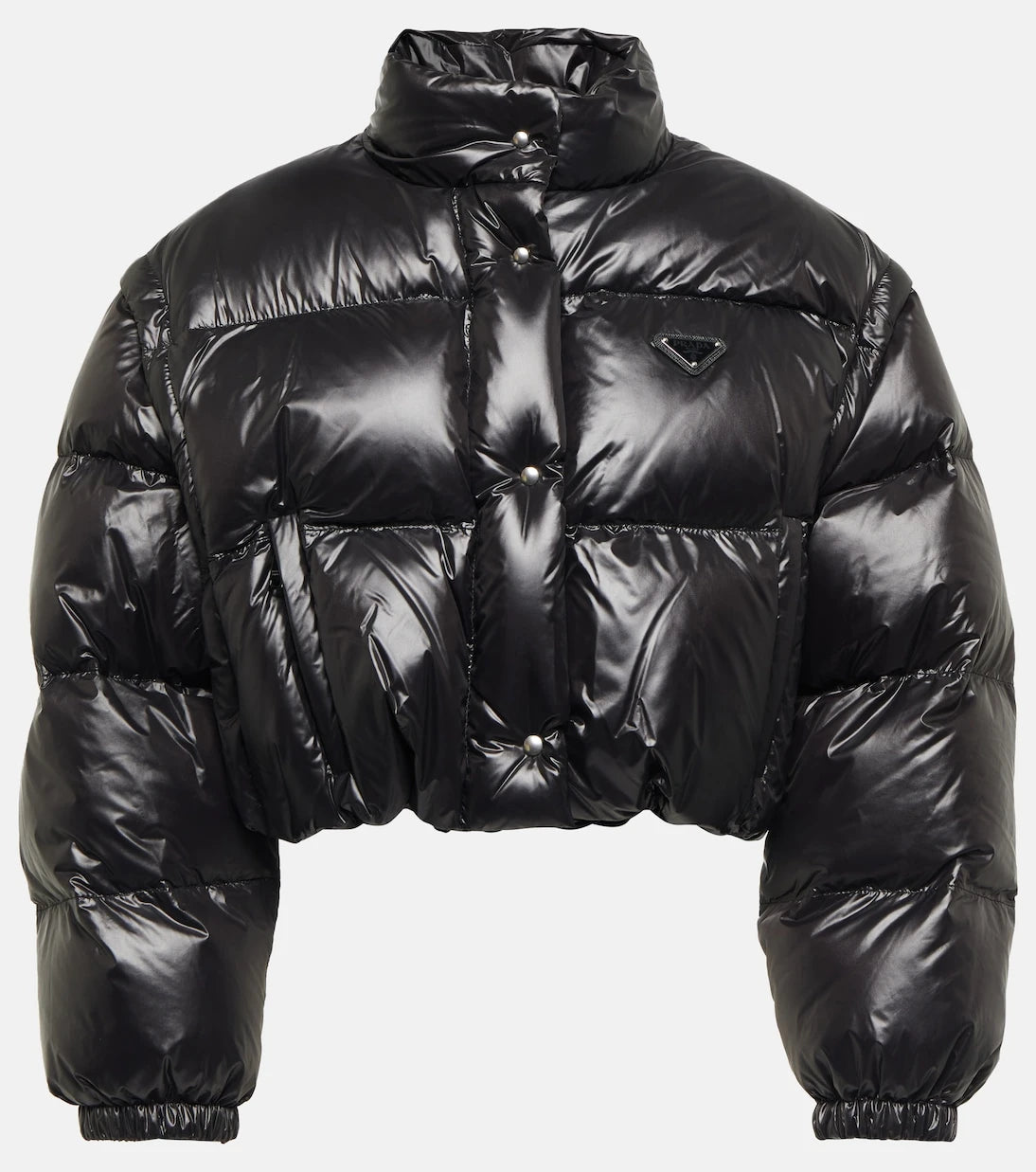Prada - جاكيت قصير Re-Nylon محشو بالزغب