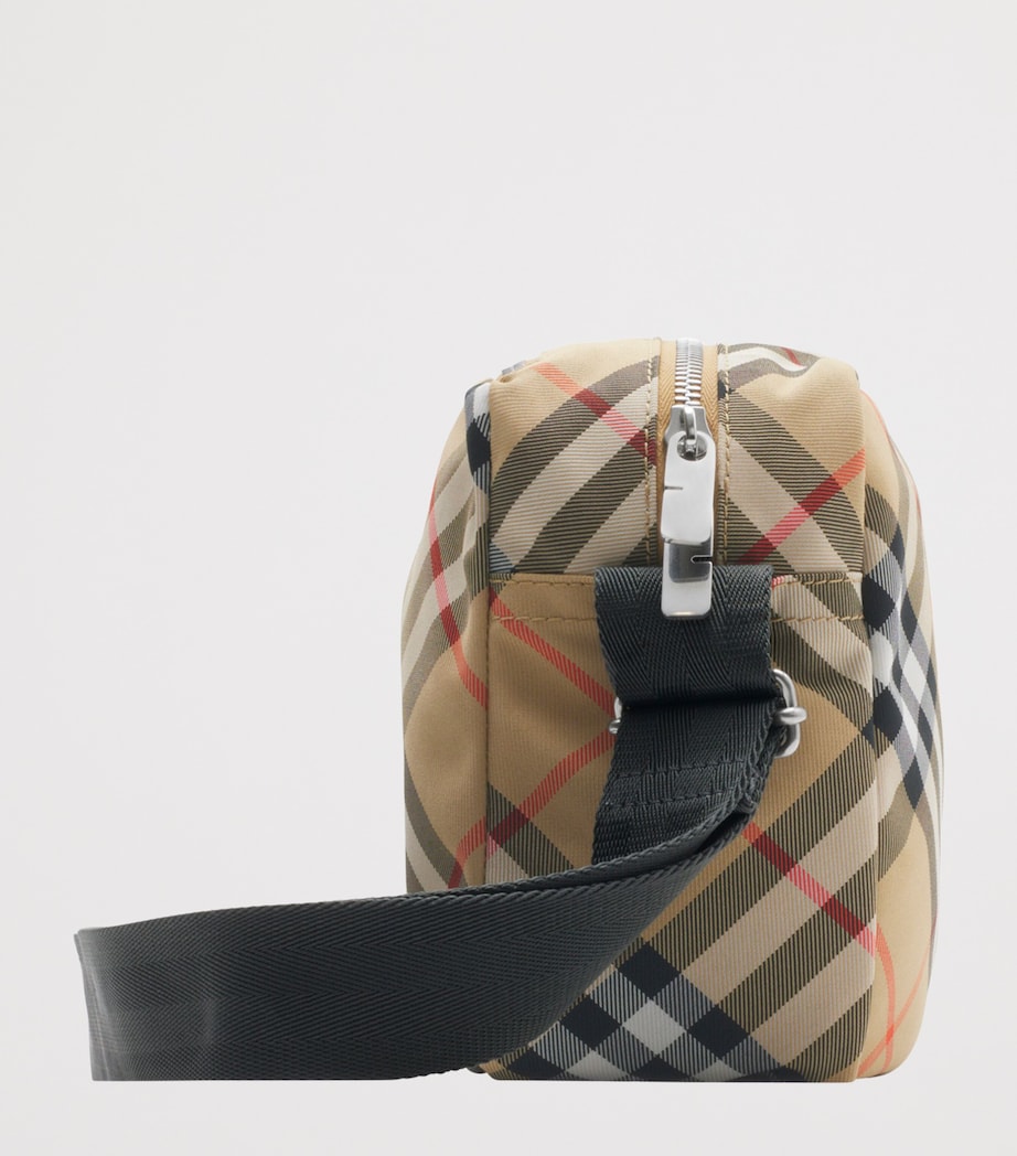 Check Cross-Body Bag