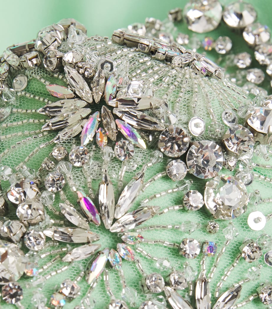 Jenny Packham Green Embellished Daza Maxi Dress