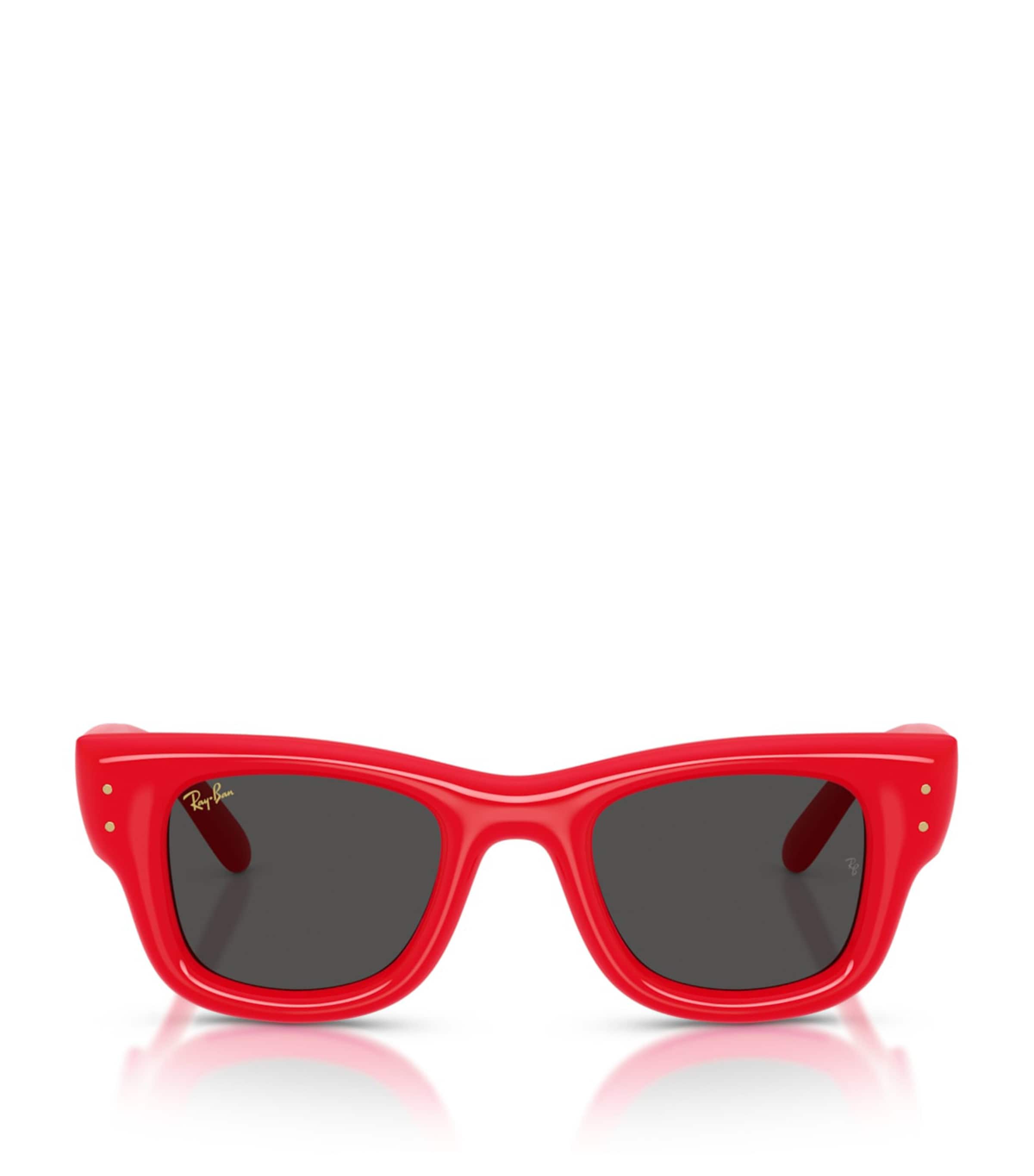 Ray-Ban Red x A$AP Rocky Wayfarer Puffer Sunglasses