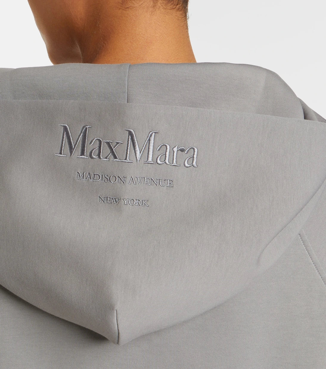 'S Max Mara - Cotton-blend jersey hoodie