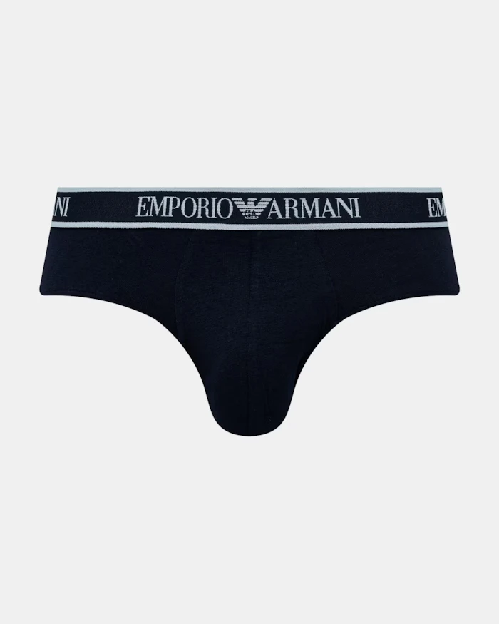 Emporio Armani Underwear Erkek Pamuklu Slip 3'lü