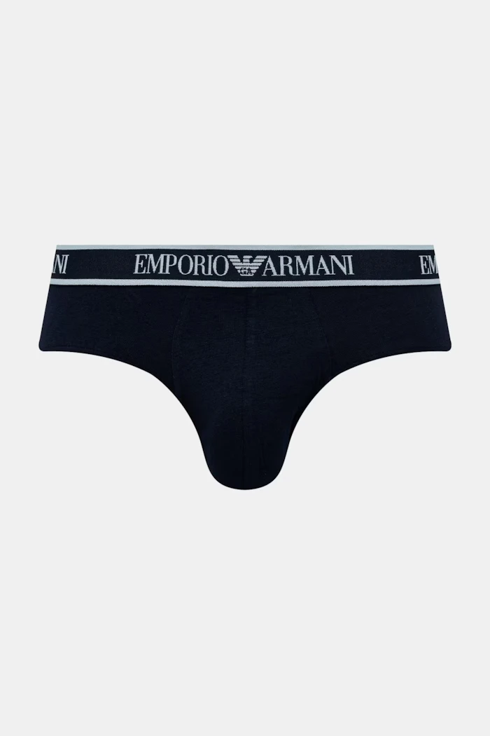 Emporio Armani Underwear Erkek Pamuklu Slip 3'lü