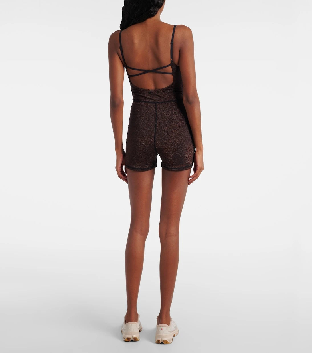 The Upside - Arizona Kiva lamé jersey bodysuit