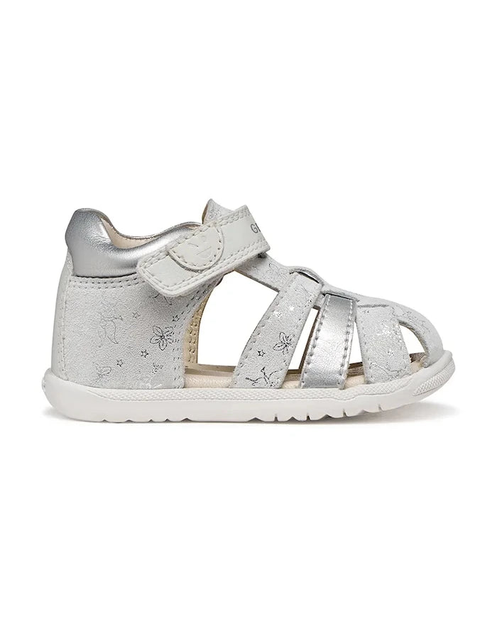 Geox kids' leather sandals SANDAL MACCHIA