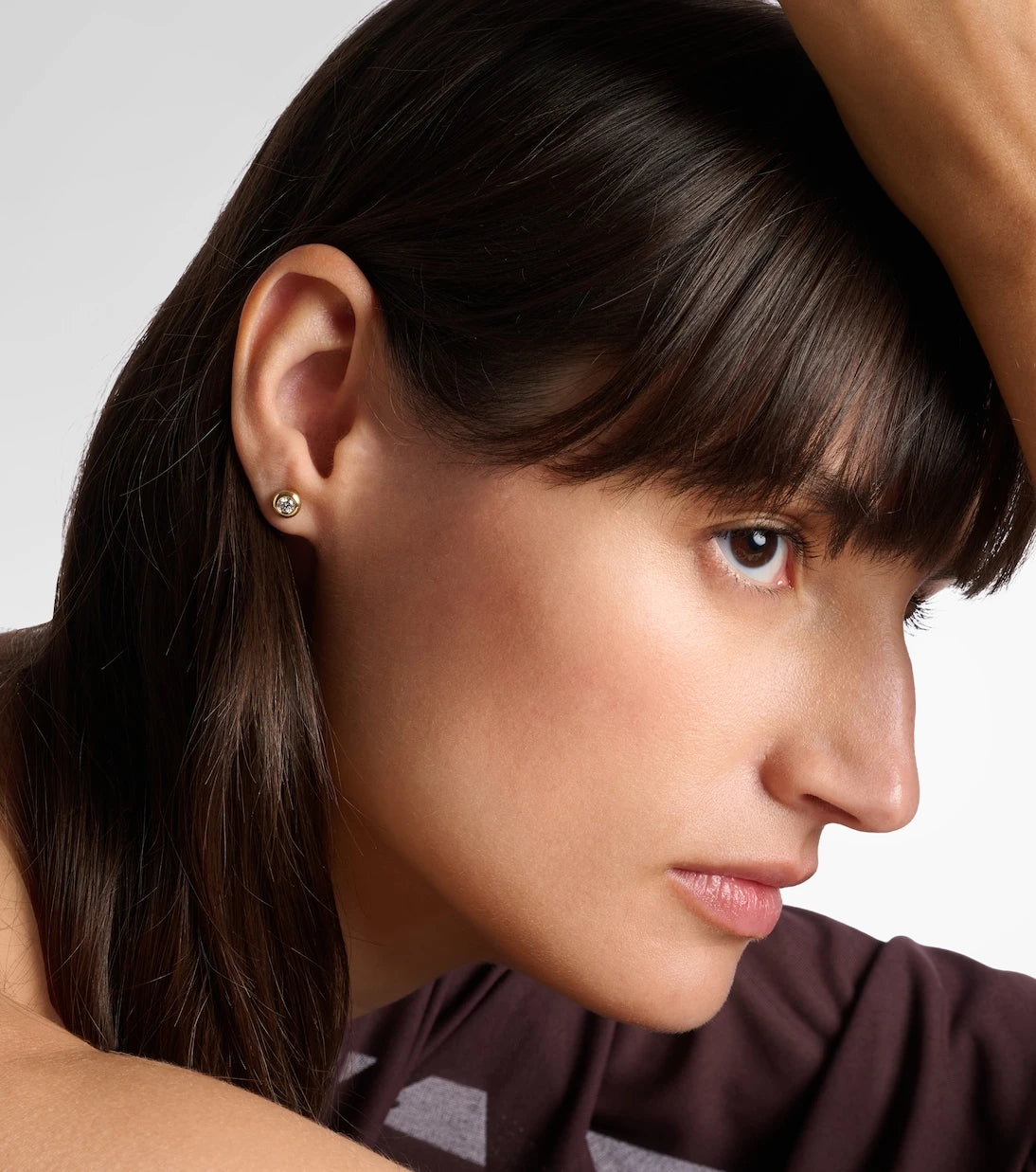 David Yurman - Pavé 18kt gold earrings with diamonds