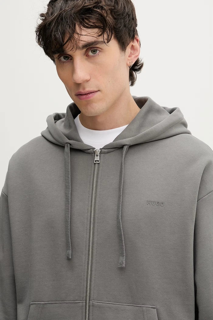 HUGO erkek kapüşonlu sweatshirt Dapozip