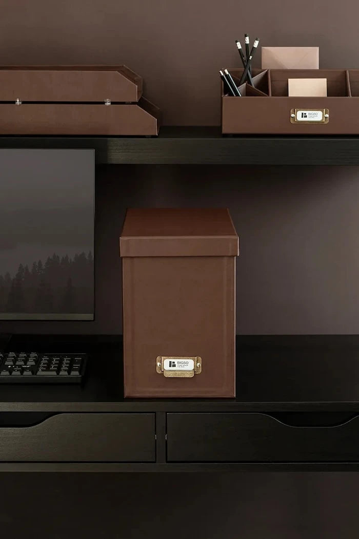 Кутия за документи Bigso Box of Sweden Johan 18,5 x 35 x 27 cm