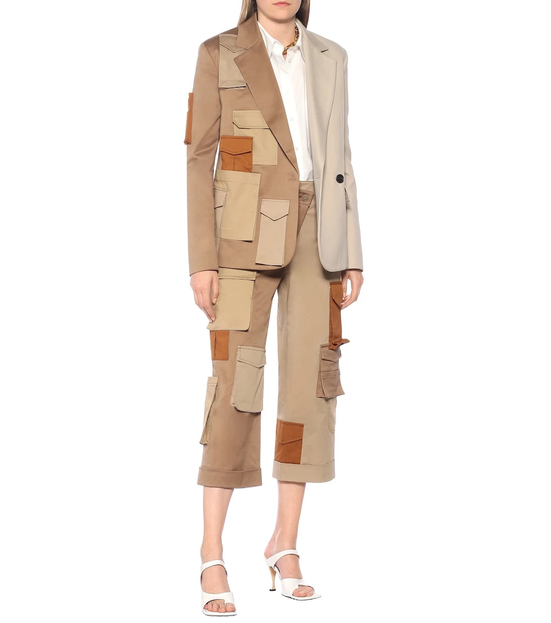 Monse - Deconstructed cotton pants