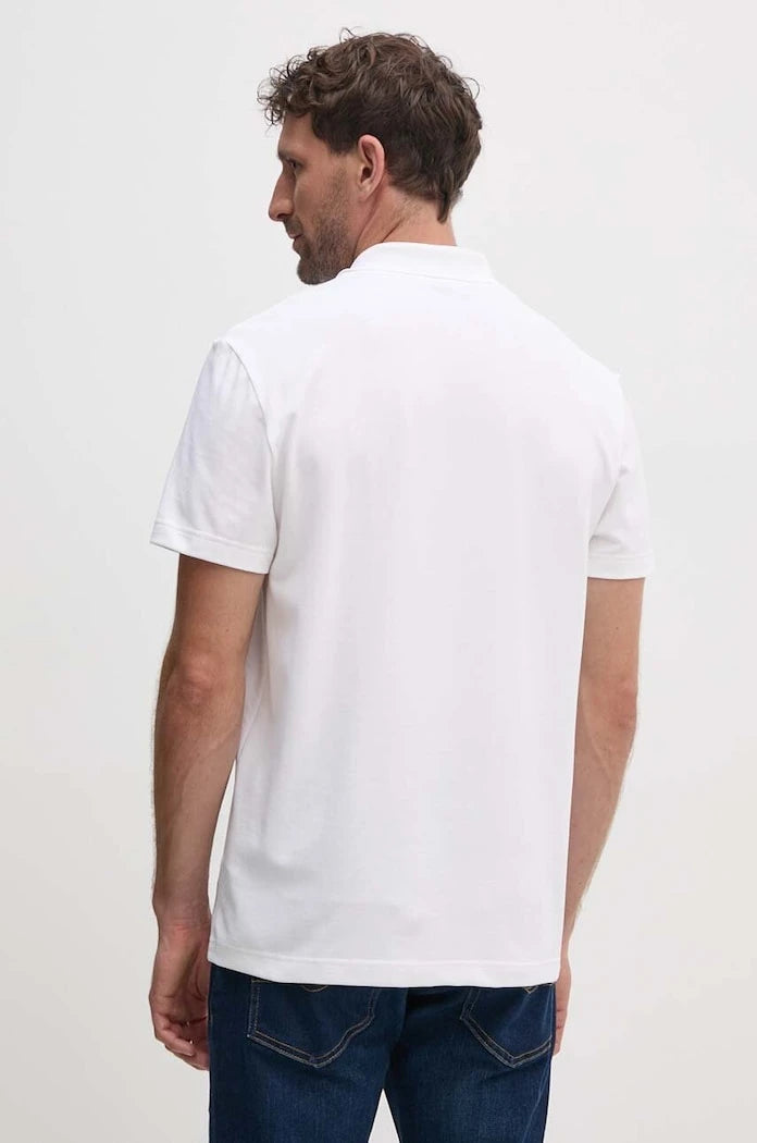 Yaka detaylı erkek Lacoste pamuklu tişört