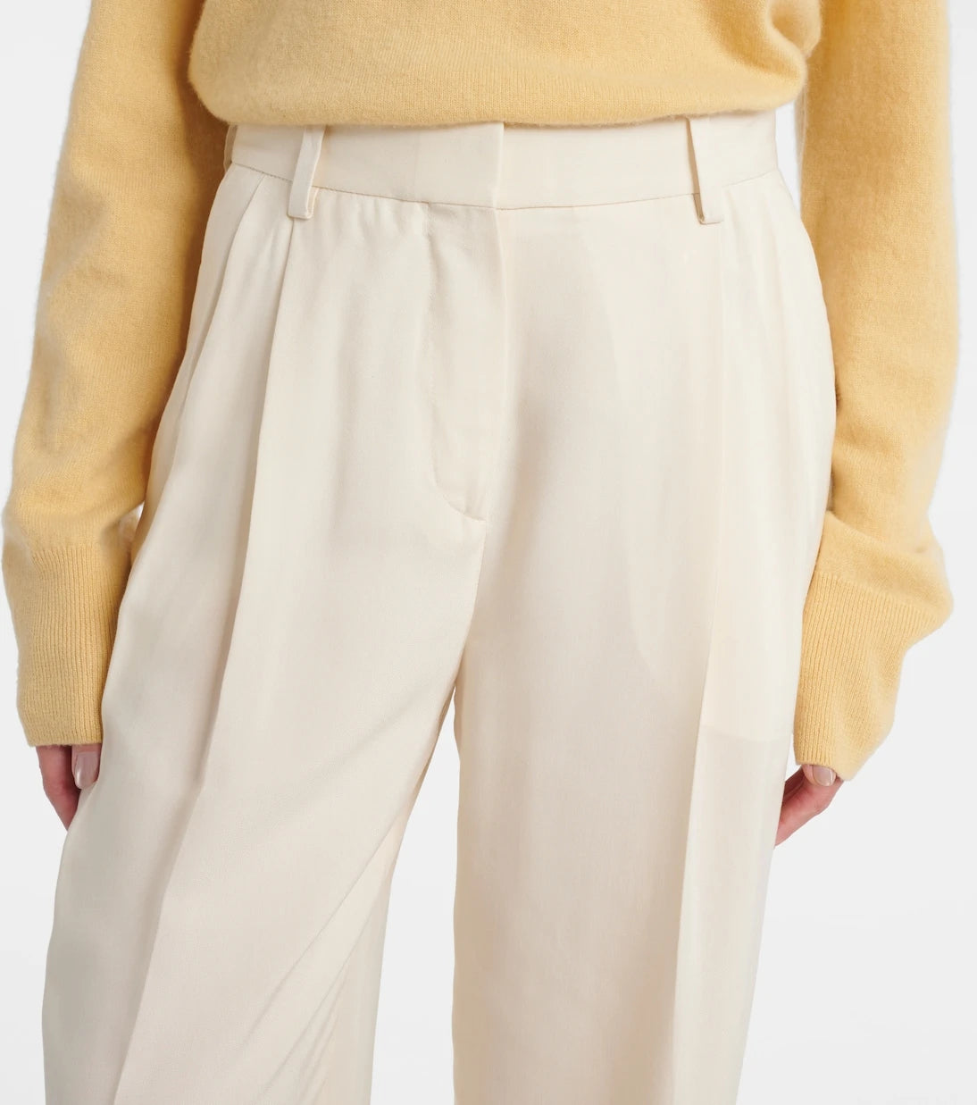 Toteme - High-rise straight pants