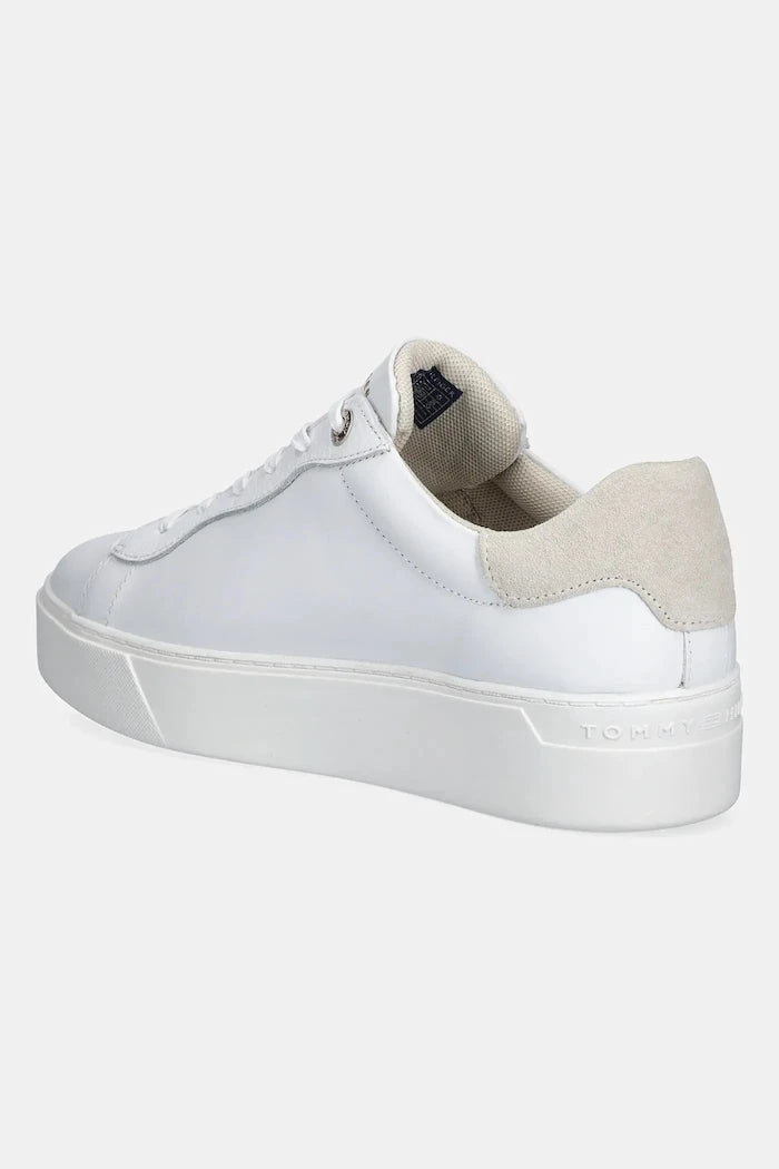 Tommy Hilfiger CHIC PLATFORM CUPSOLE SNEAKER Deri Spor Ayakkabı